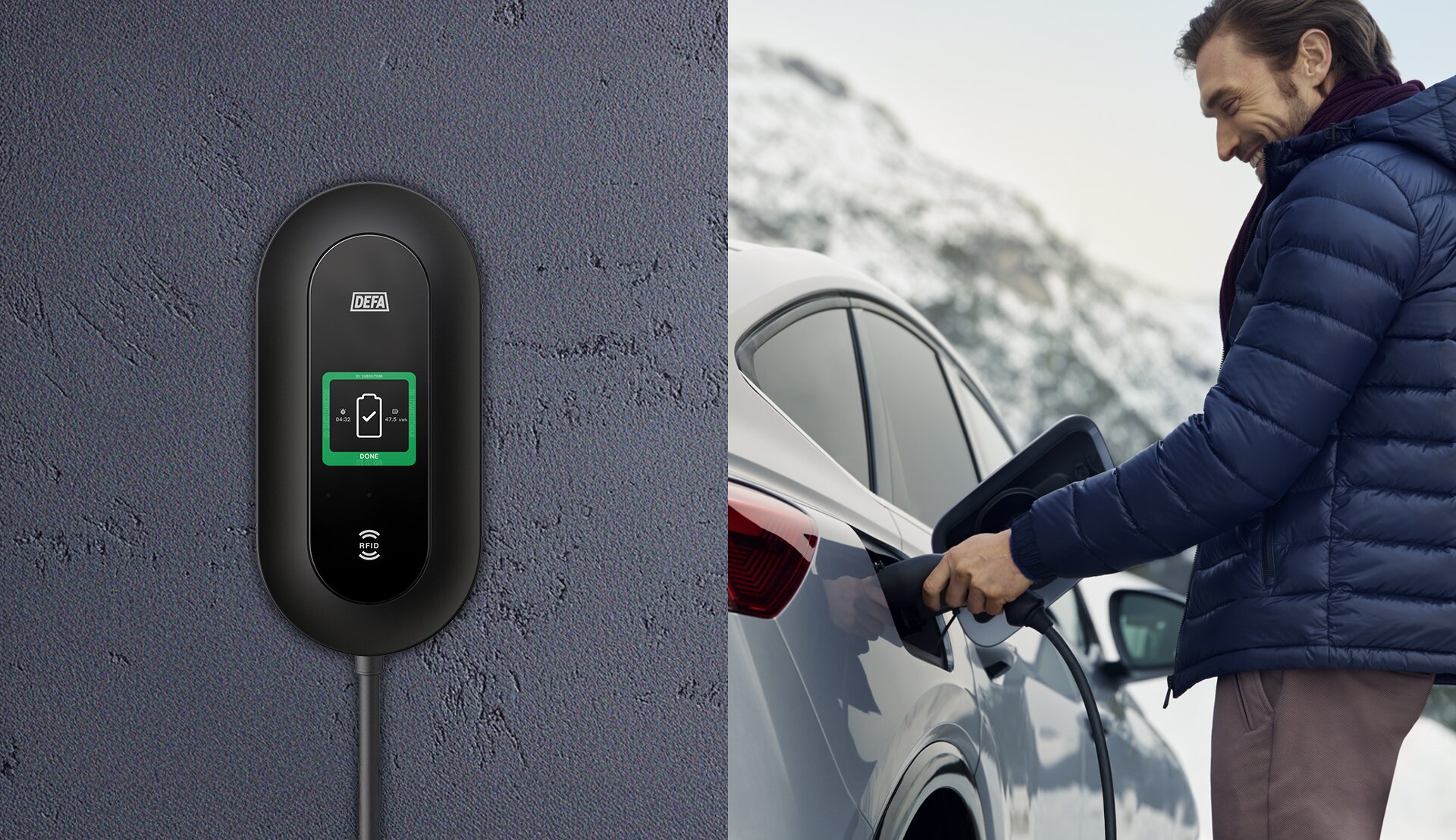 Audi elbillading med DEFA Power og DEFA Balancer